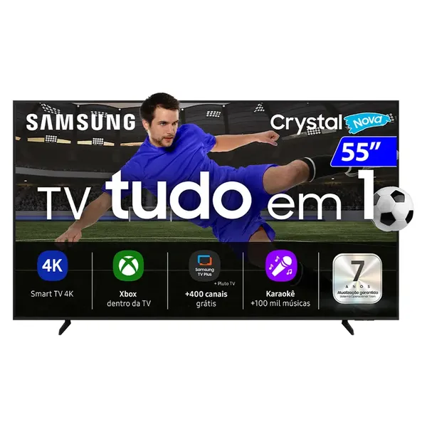 TV 55P SAMSUNG CRYSTAL SMART 4K UN55U8100FGXZD